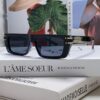 Dior Liu Yuxin Sunglasses Women's 2024 Instagram Stylish Square Sunglasses Unisex UV Protection Sun Glasses for Driving