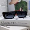 Dior Liu Yuxin Sunglasses Women's 2024 Instagram Stylish Square Sunglasses Unisex UV Protection Sun Glasses for Driving