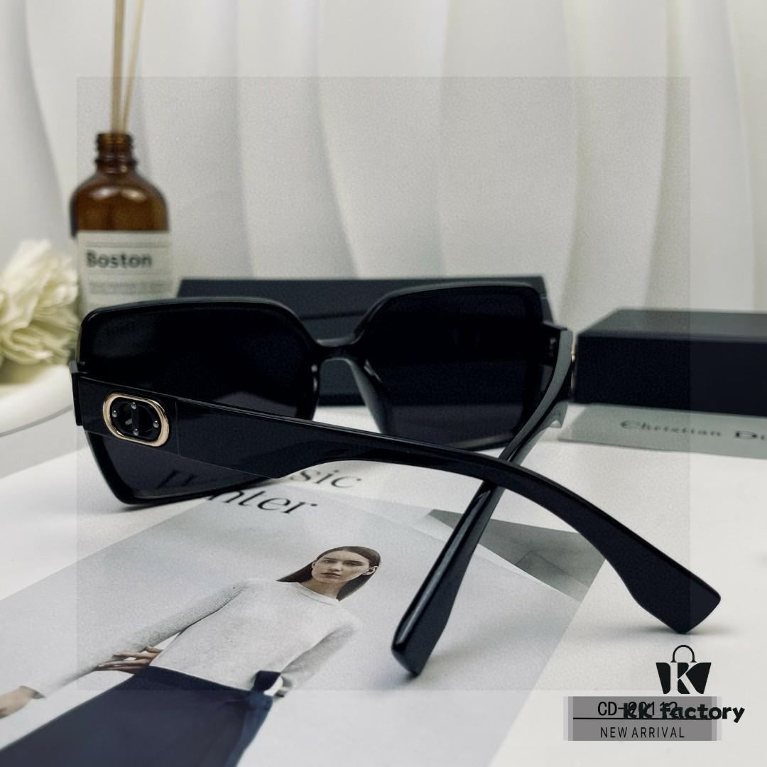 DIOR France Sunglasses Model 90112 with Polaroid HD Resin Lenses, Lightweight PC Frame, Size 62-17-142