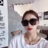 DIOR 2024 Spring New Arrival Square Sunglasses, Favored by Influencers for Their Stunning Look and Premium Metal Finish