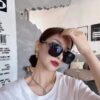 DIOR 2024 Spring New Arrival Square Sunglasses, Favored by Influencers for Their Stunning Look and Premium Metal Finish