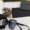 DIOR 2024 Spring New Arrival Square Sunglasses, Favored by Influencers for Their Stunning Look and Premium Metal Finish