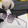 DIOR Volcano Umbrella Fashion Rimless Sunglasses Lenses Top Luxury High Quality Women's Driving Sunglasses Model: CD05811