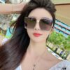DIOR 2024 Spring New Arrival Trendy Fashion Square Polarized Sunglasses High-Quality Comfortable Wear Influencer Style Women's HD Polarized Sunglasses 🕶️ High-Quality TR Frame Model: CD1712