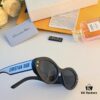 Dior Large Oval Cat-Eye Sunglasses for Women, Stylish Oversized Frames, UV Protection, Vintage-Inspired Sun Glasses