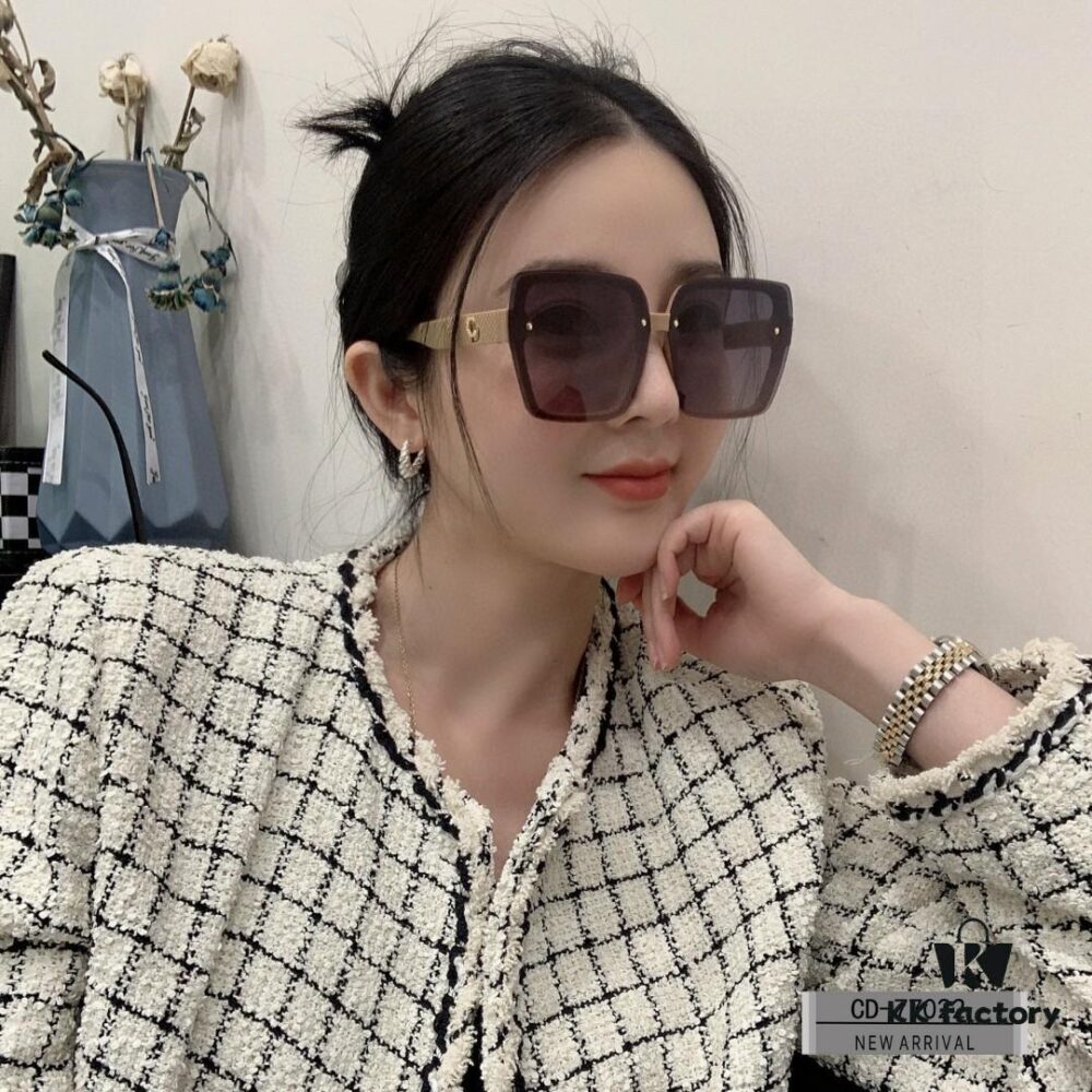 DIOR France New Arrival Sunglasses Model 77022, Lightweight TR90 Frame with Polarized Lenses by POLAROID, Size 55-13-145