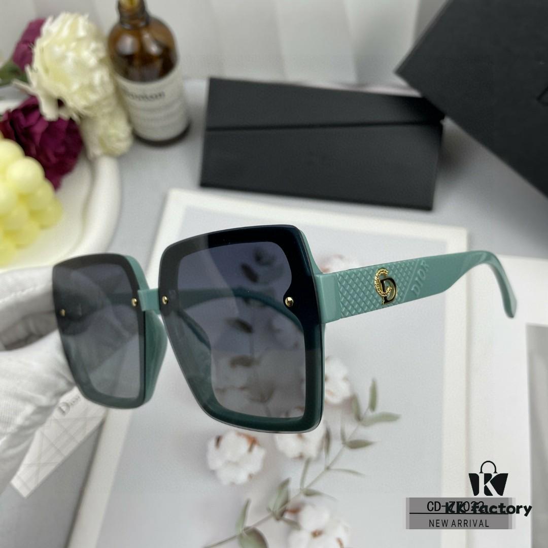 DIOR France New Arrival Sunglasses Model 77022, Lightweight TR90 Frame with Polarized Lenses by POLAROID, Size 55-13-145