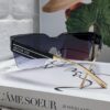 Dior DiorClub Full-Rim Sunglasses, High Version Featuring Dior Oblique Pattern, Creating a Stylish and Modern Dior Look