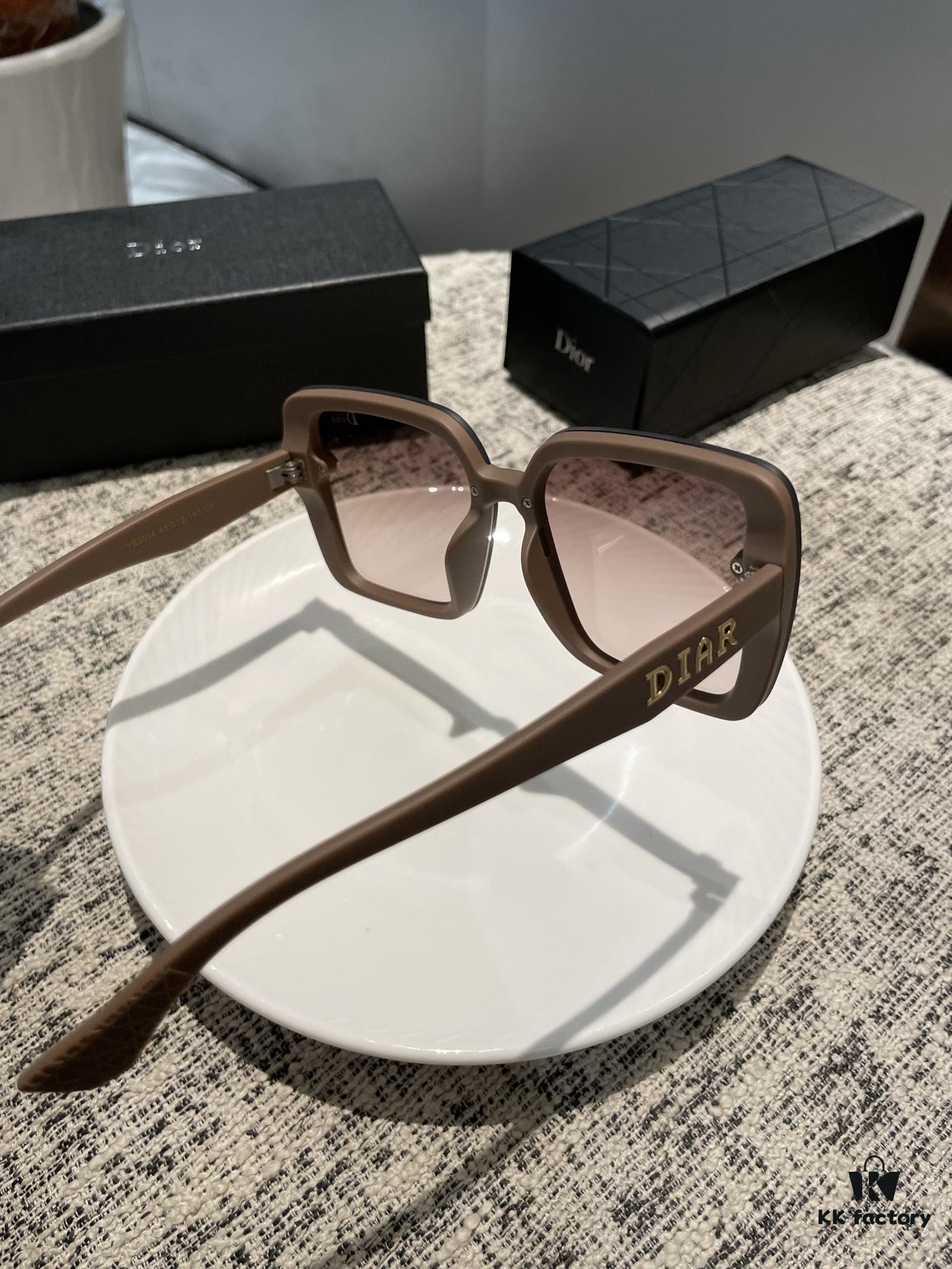 New Polarized Sunglasses Dior Retro Print Fashion Elegant Style 3004 Eyewear