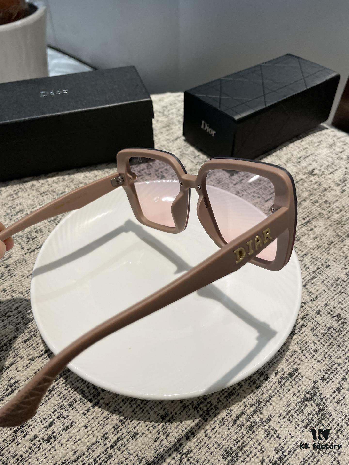 New Polarized Sunglasses Dior Retro Print Fashion Elegant Style 3004 Eyewear