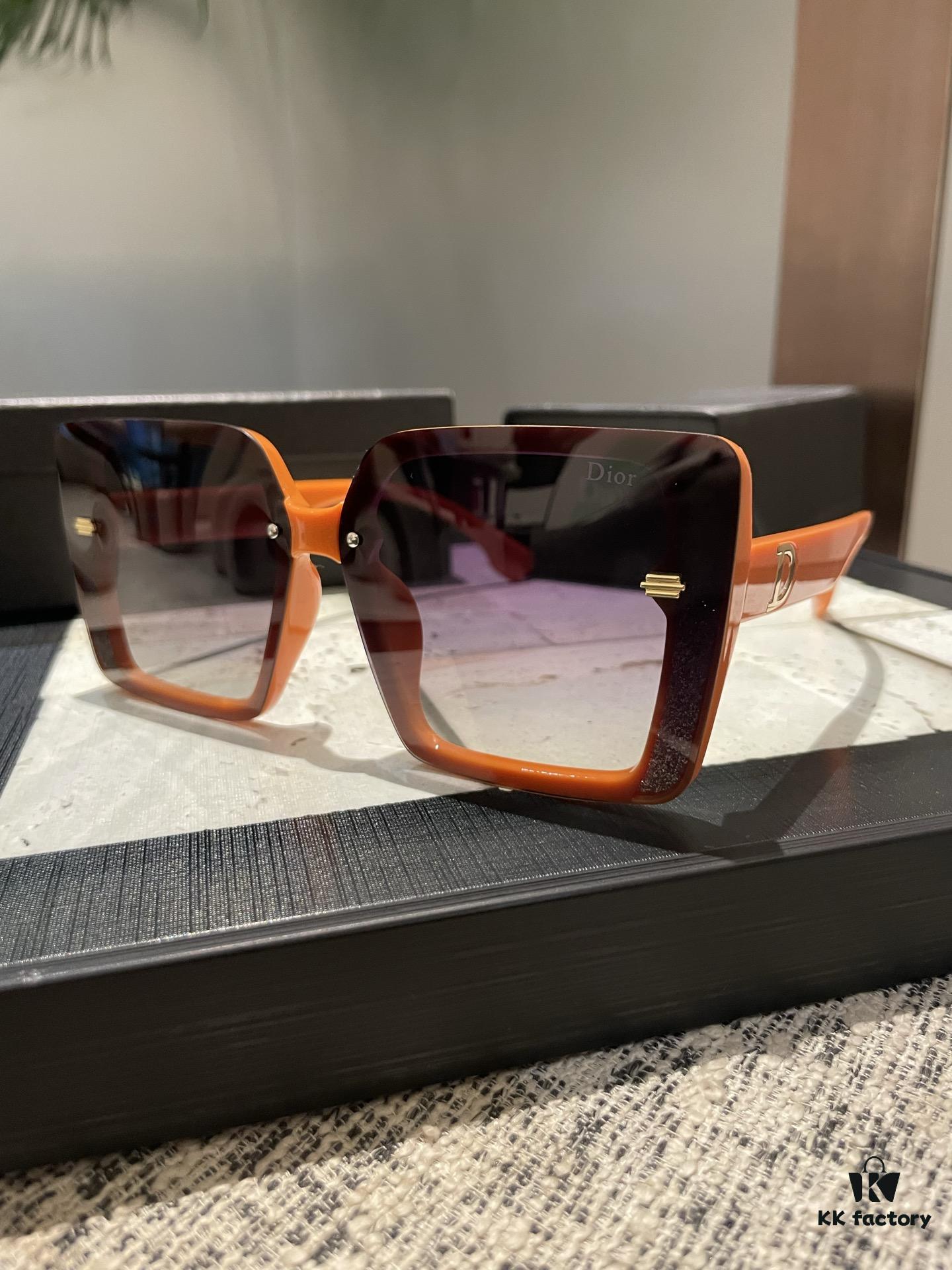 Latest Dior Women's Polarized Sunglasses, Fashionable Face-Framing Design, Luxury Style, Influencer Recommended 5103 Eyewear