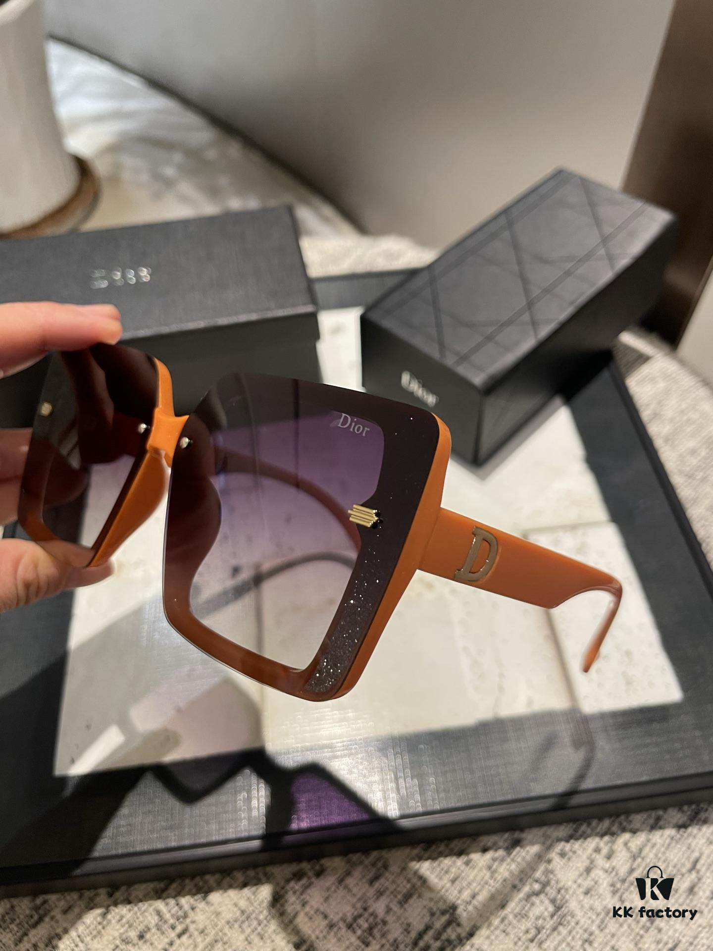 Latest Dior Women's Polarized Sunglasses, Fashionable Face-Framing Design, Luxury Style, Influencer Recommended 5103 Eyewear