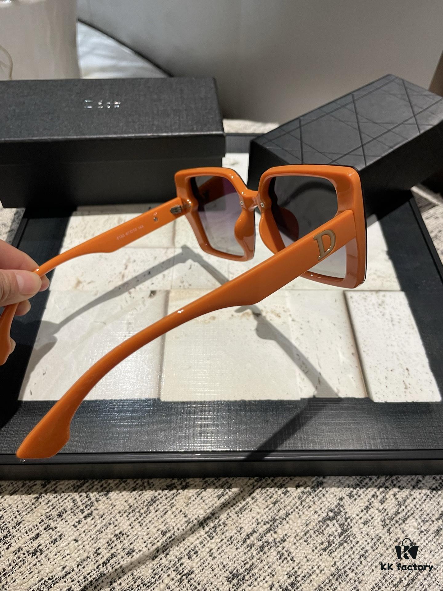 Latest Dior Women's Polarized Sunglasses, Fashionable Face-Framing Design, Luxury Style, Influencer Recommended 5103 Eyewear