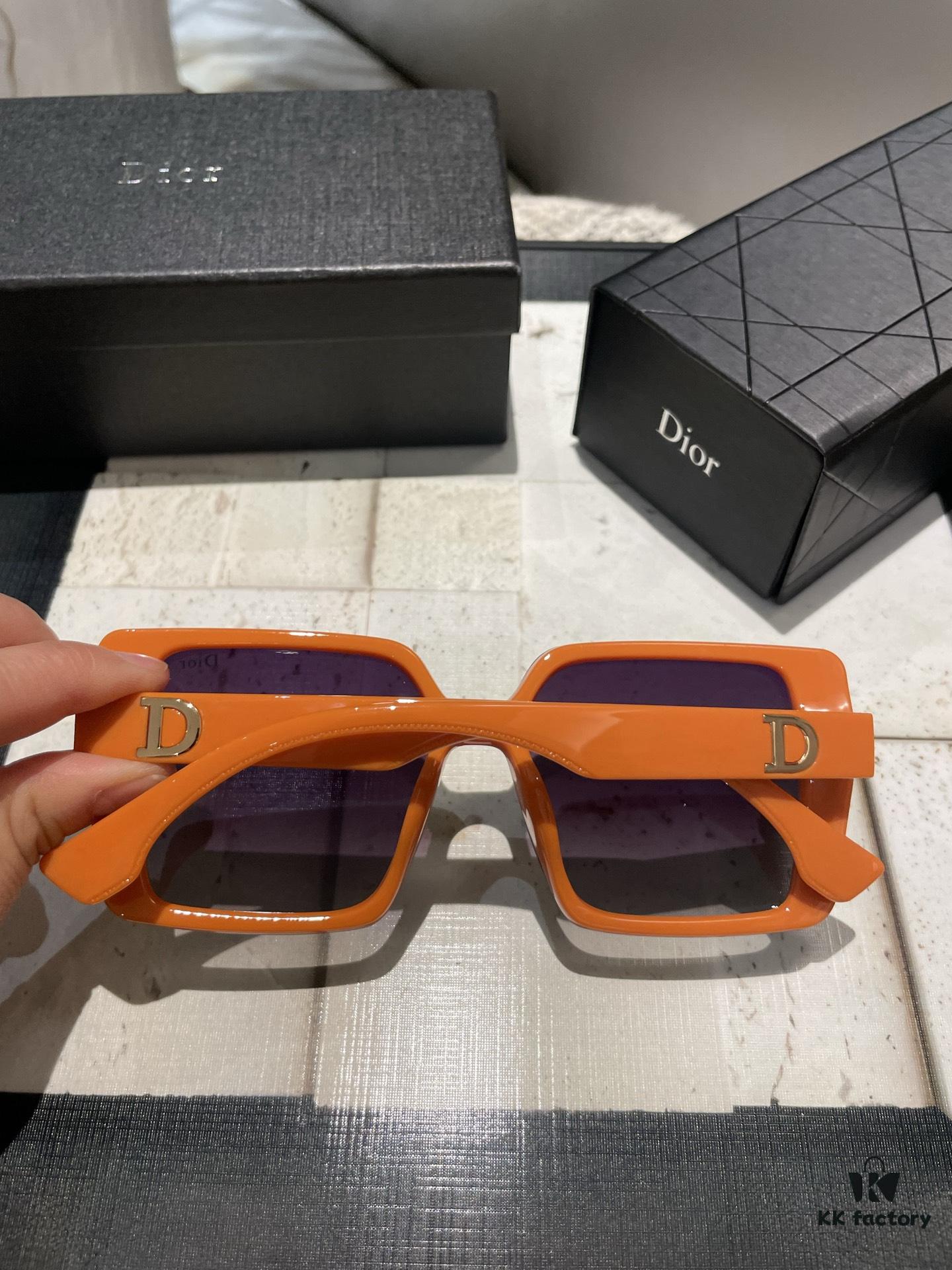 Latest Dior Women's Polarized Sunglasses, Fashionable Face-Framing Design, Luxury Style, Influencer Recommended 5103 Eyewear