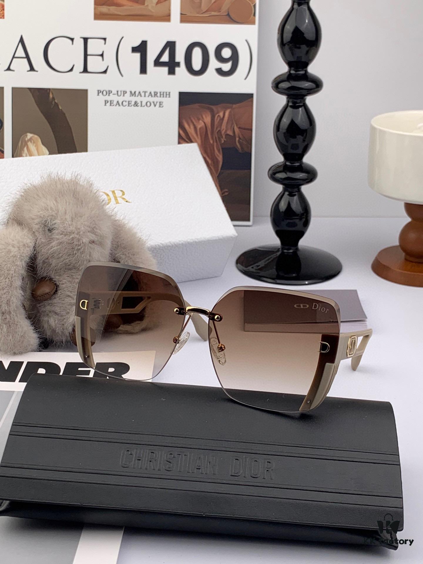 DIOR - 2025 Spring New Arrival Trendy Fashion Square Frame Sunglasses High-Quality Comfortable Fit Influencer Style Women's HD Sunglasses