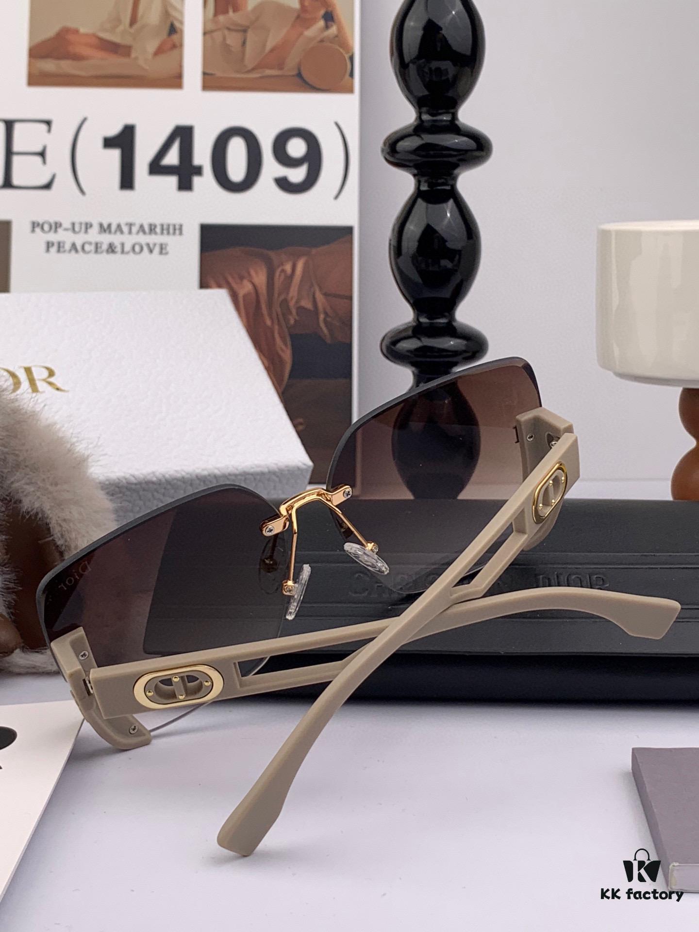 DIOR - 2025 Spring New Arrival Trendy Fashion Square Frame Sunglasses High-Quality Comfortable Fit Influencer Style Women's HD Sunglasses