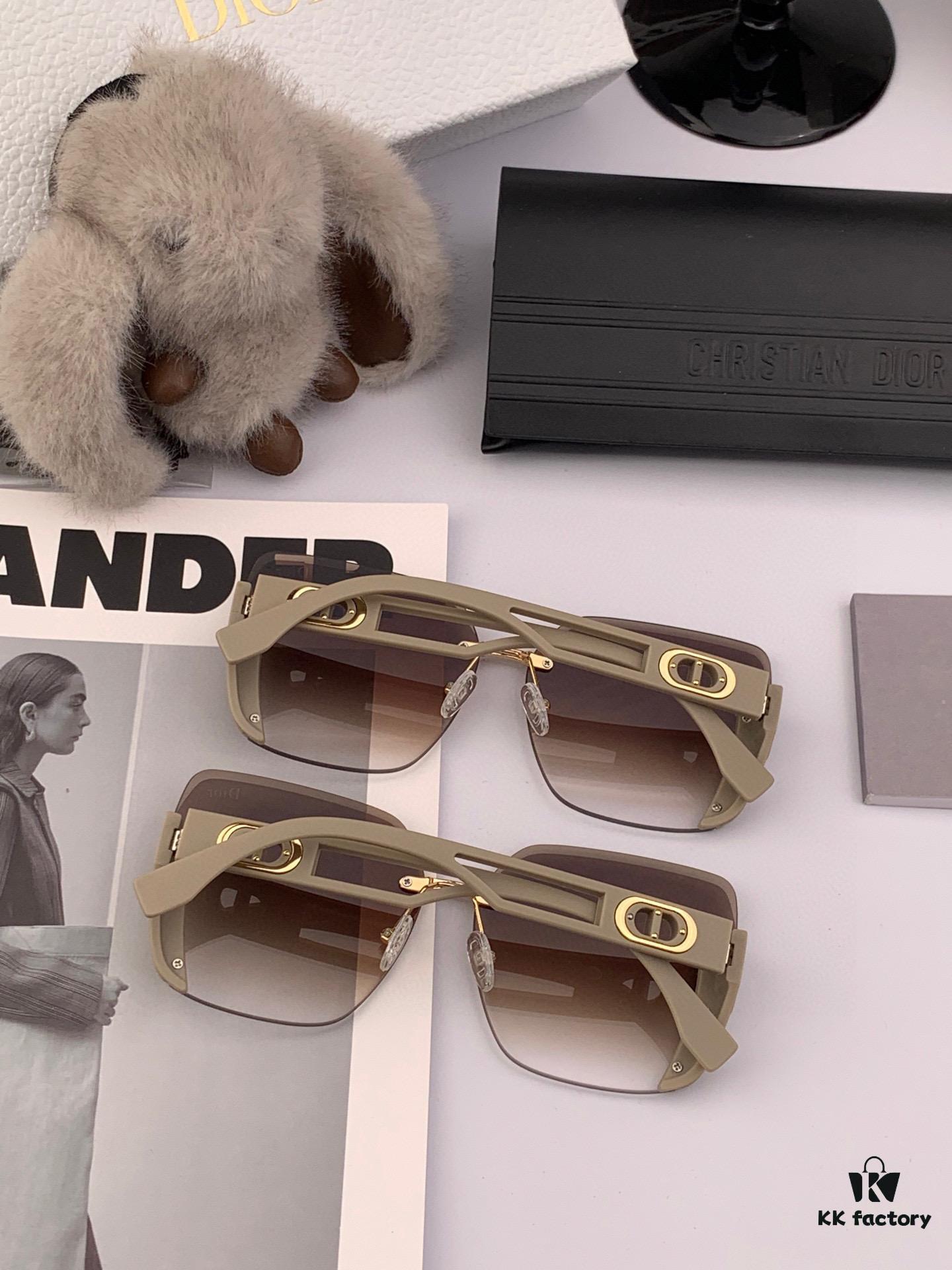 DIOR - 2025 Spring New Arrival Trendy Fashion Square Frame Sunglasses High-Quality Comfortable Fit Influencer Style Women's HD Sunglasses