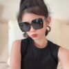 DIOR - 2025 Spring New Arrival Trendy Fashion Square Frame Sunglasses High Quality Comfortable Wear Influencer Style Shades Model: D2302