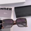 DIOR 2025 Spring New Arrival Trendy Fashion Square-Frame Polarized Sunglasses High-Quality Comfortable Wear Influencer Style Women's HD Polarized Sunglasses 🕶️ High-Quality TR Frame Model: CD1228