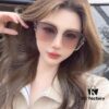 DIOR Volcano ☔️ Fashion Frameless Sunglasses Lenses Top Luxury High Quality Women's Driving Glasses