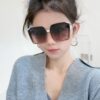 【DIOR - Dior】2025 Spring New Arrival Trendy Popular Fashion Square Polarized Sunglasses High Quality Comfortable Fit Influencer Style Sunglasses Model: D7191