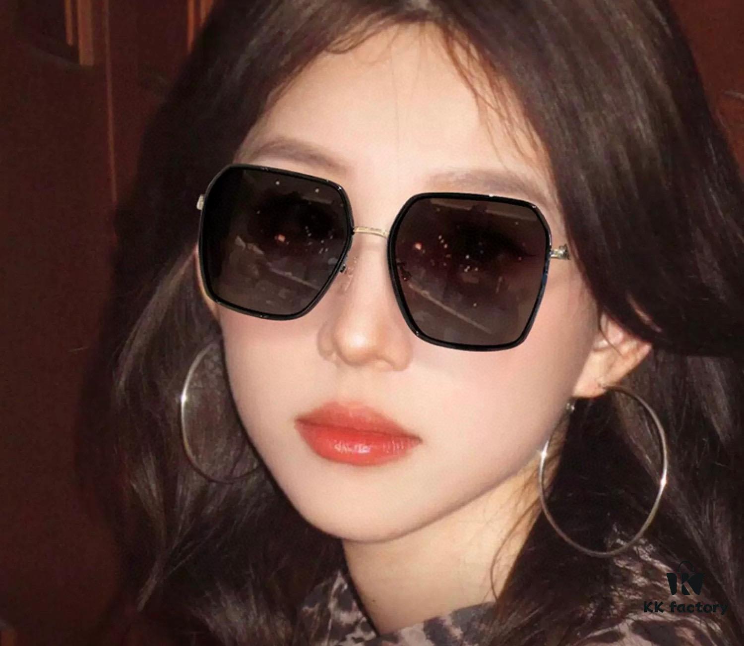 【DIOR - Dior】2025 Spring New Arrival Trendy Best-Selling Fashion Nylon Polarized Sunglasses High Quality Comfortable Wear Influencer Favorite Style Model: D7635 Eyeglasses Sunglasses