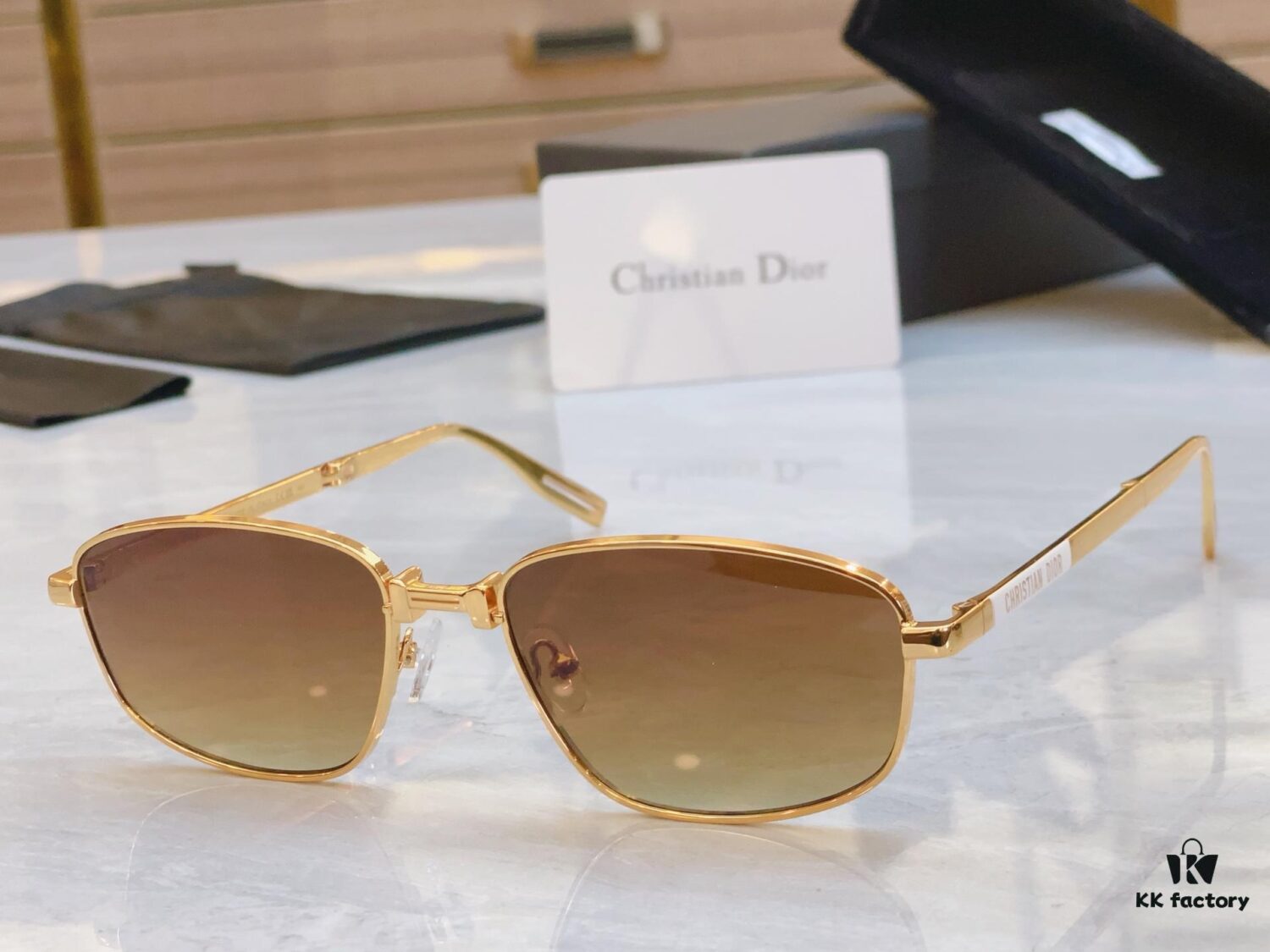 Dior New Model Folding Sunglasses, MODEL: DIOR90A1U, SIZE: 58-18-145