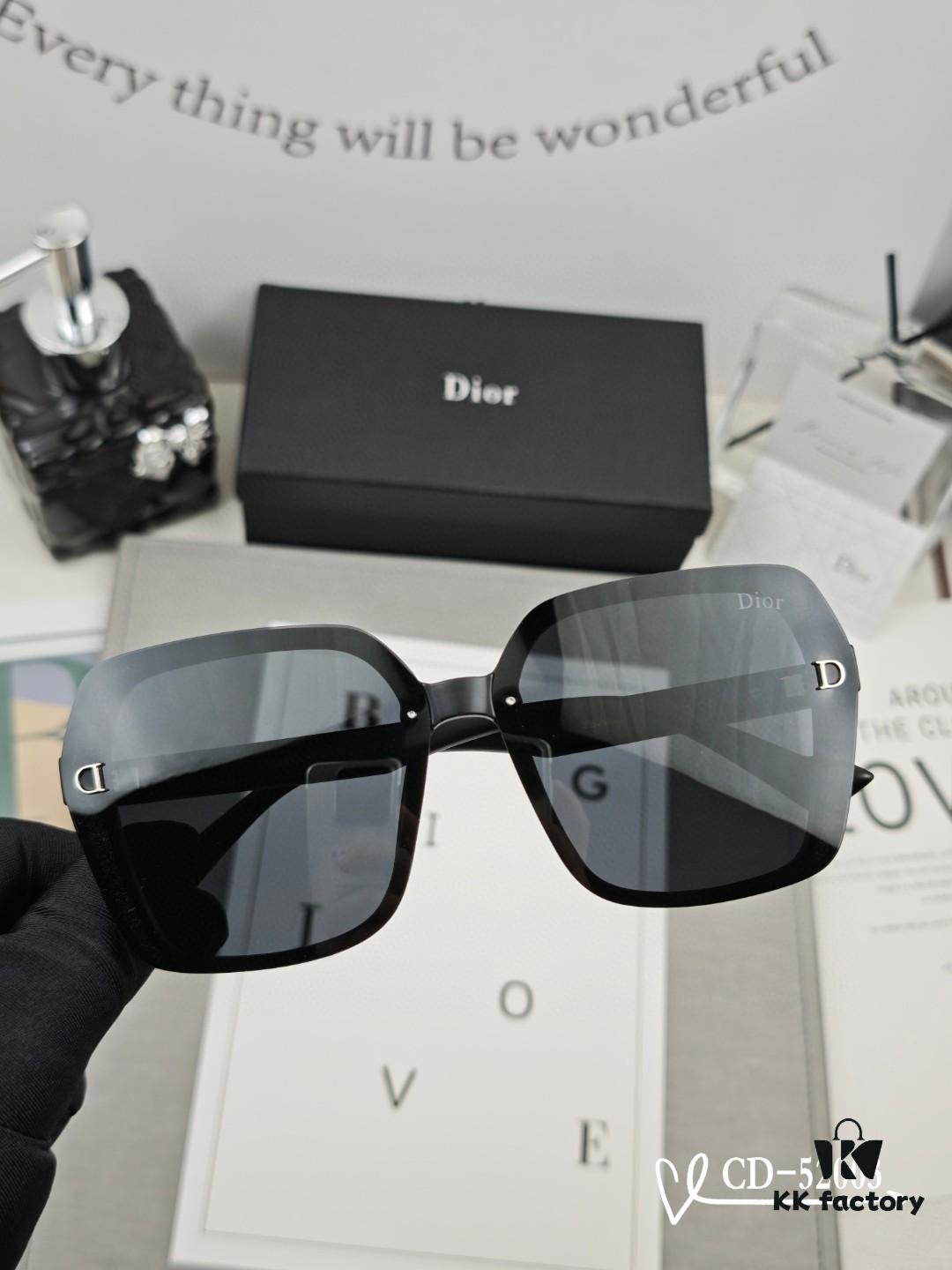 DIOR France TR90 Lightweight Sunglasses with Polarized Lenses, Model 52003