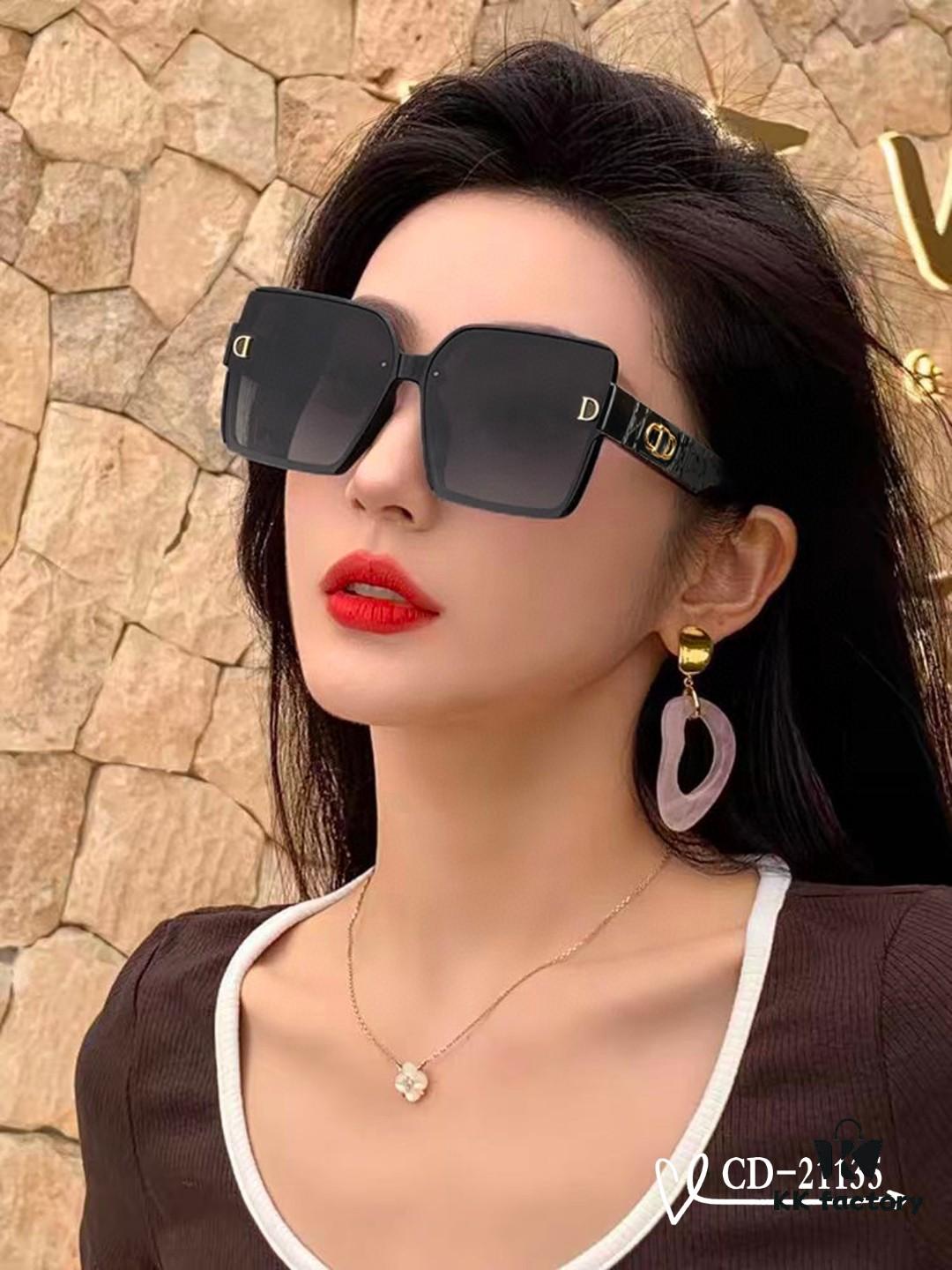 DIOR France TR90 Lightweight Sunglasses with Polarized Lenses, Model 21135