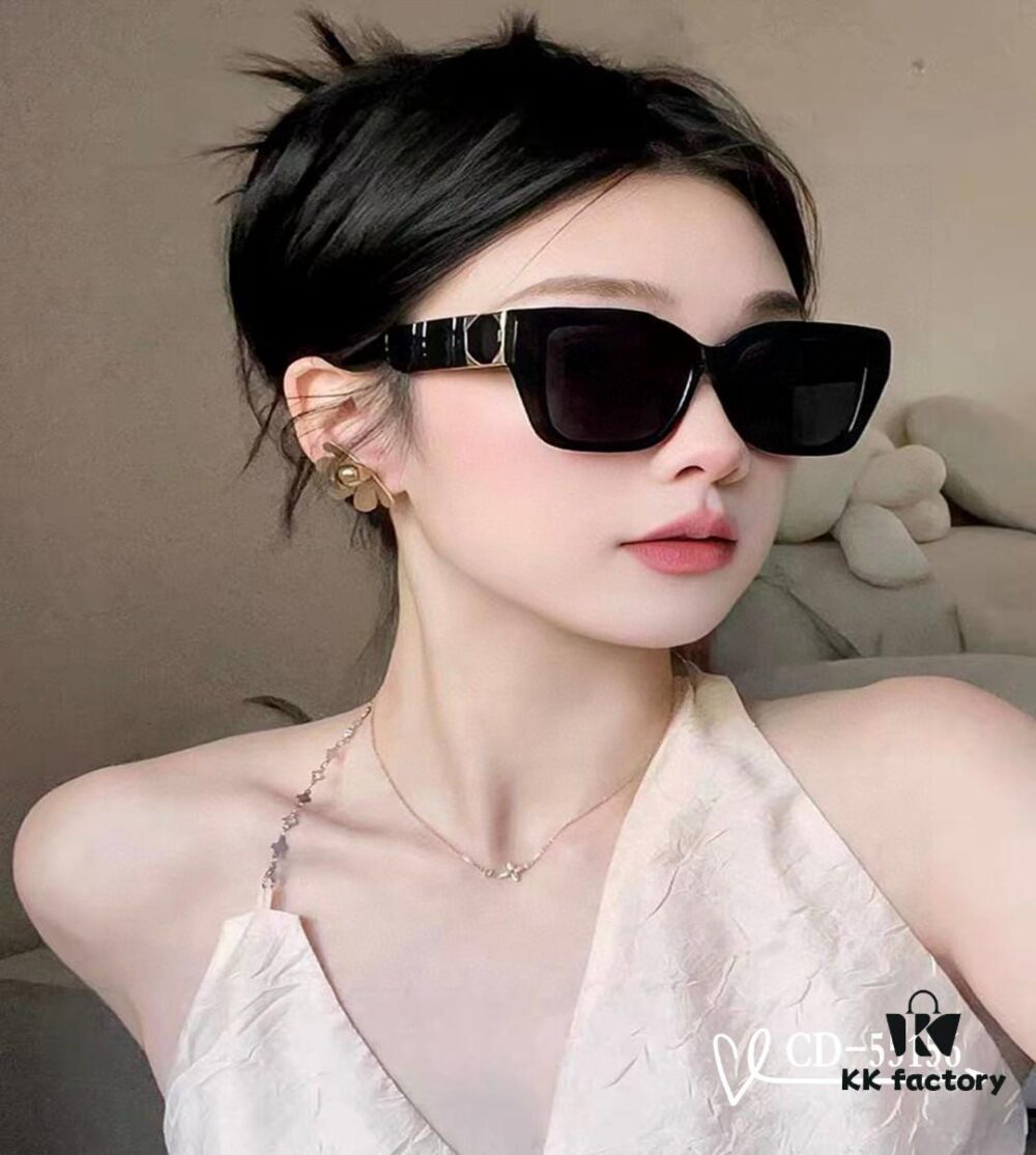 DIOR France TR90 Lightweight Sunglasses with Polarized Lenses, Model 55156