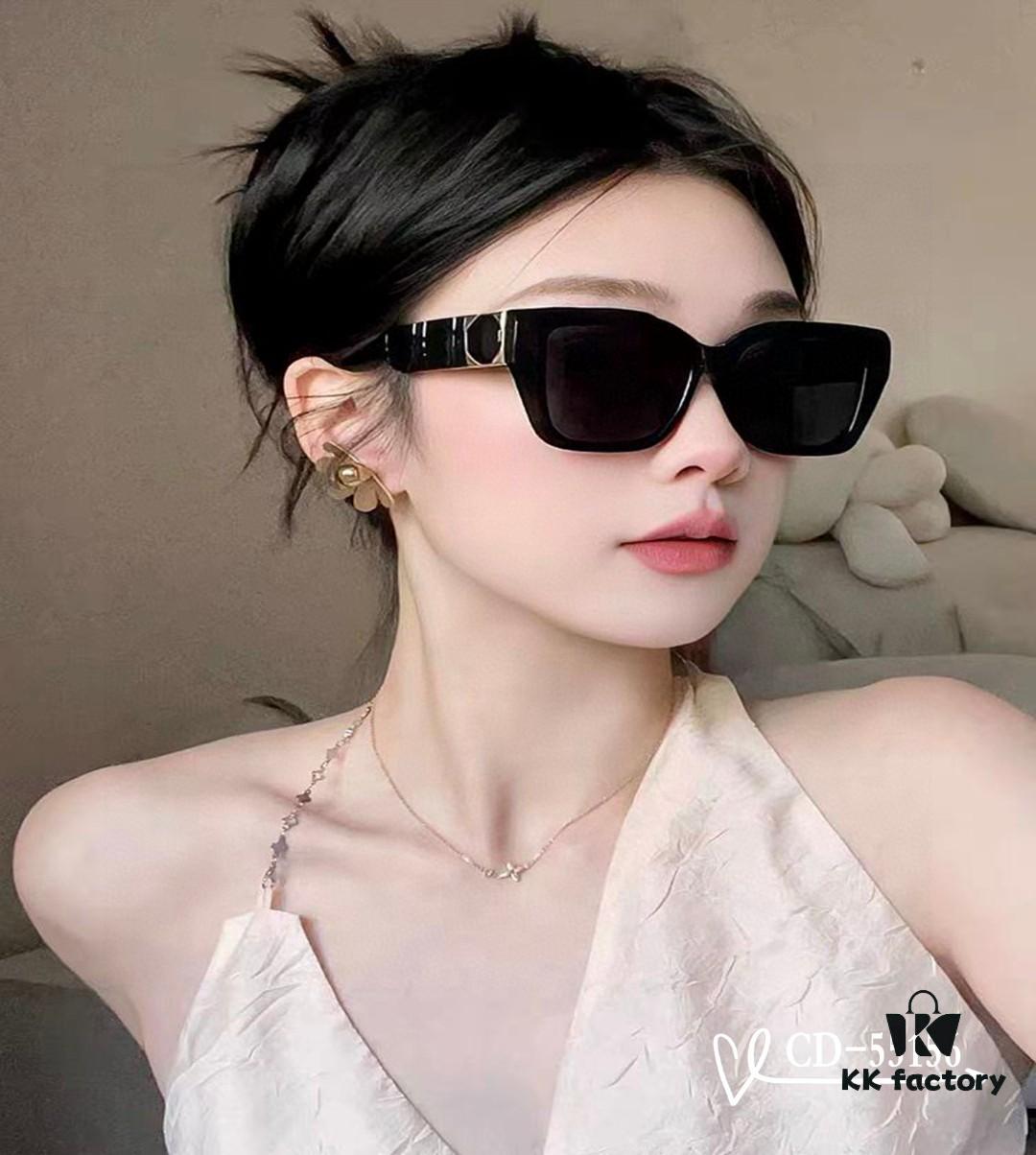 DIOR France TR90 Lightweight Sunglasses with Polarized Lenses, Model 55156