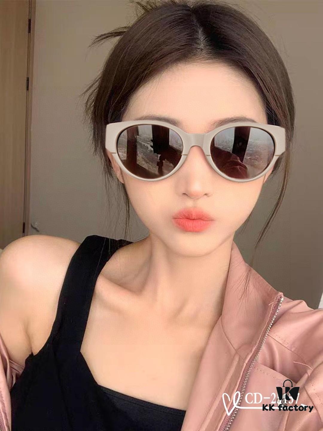 French Dior - DIOR, Polarized TR90 Frame Sunglasses with Plolay Lenses, Lightweight and Comfortable, Style 25157