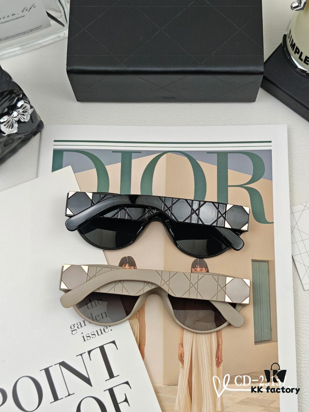 French Dior - DIOR, Polarized TR90 Frame Sunglasses with Plolay Lenses, Lightweight and Comfortable, Style 25157
