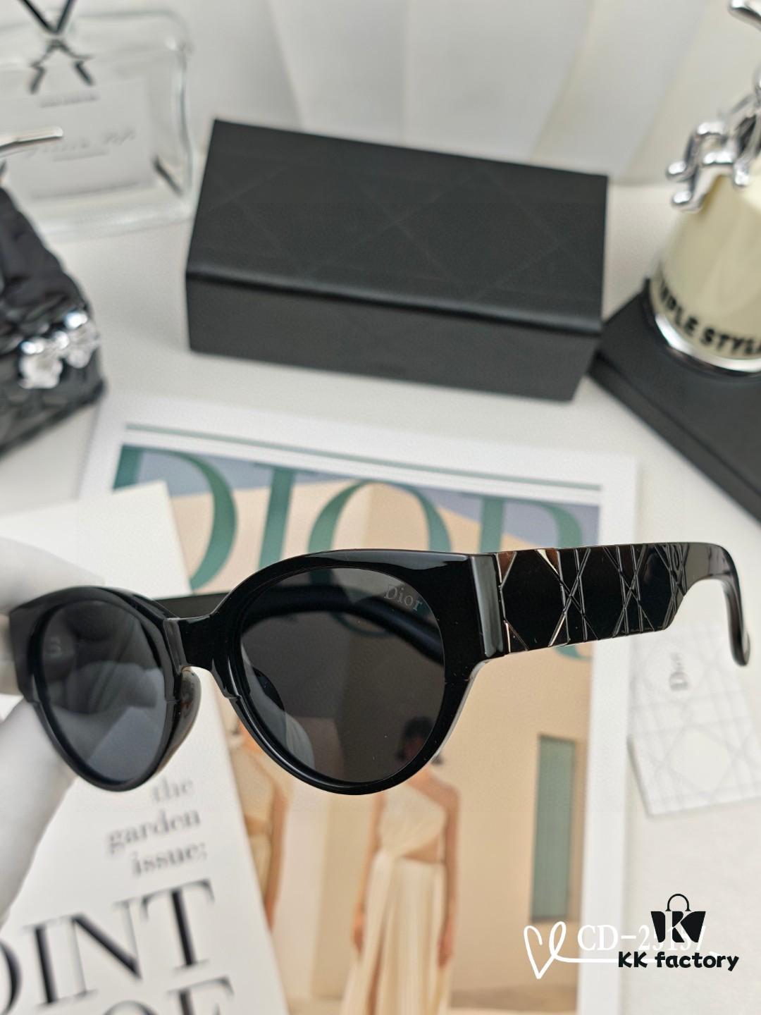 French Dior - DIOR, Polarized TR90 Frame Sunglasses with Plolay Lenses, Lightweight and Comfortable, Style 25157