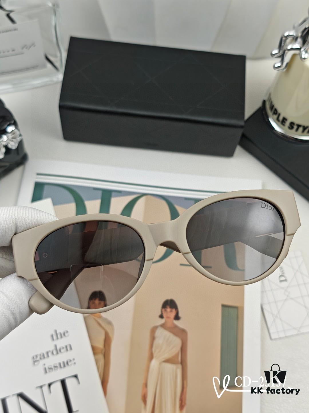 French Dior - DIOR, Polarized TR90 Frame Sunglasses with Plolay Lenses, Lightweight and Comfortable, Style 25157
