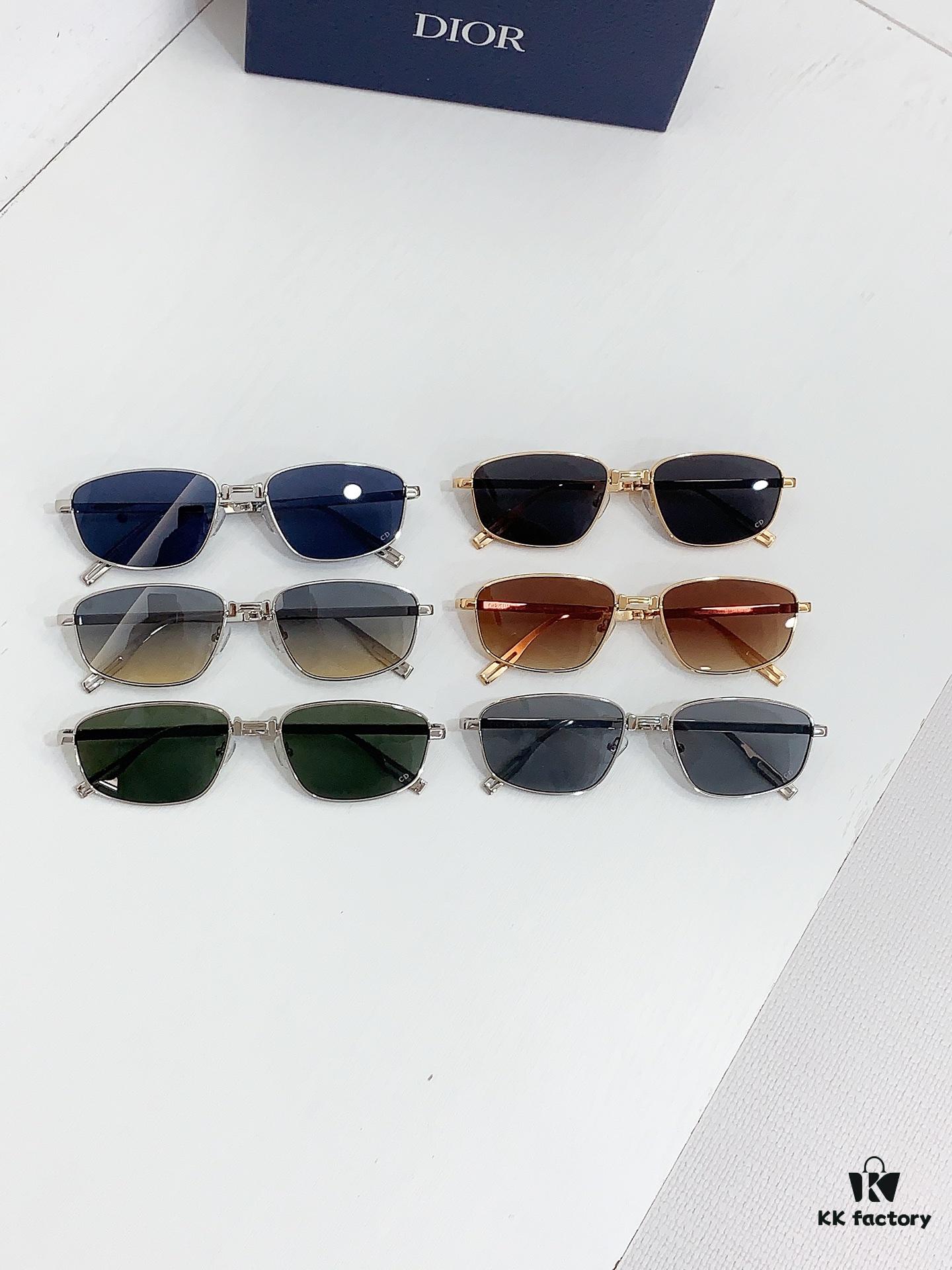 145 DIO*🌟🌟🌟MODEL: Dior90 A1U 🌟🌟🌟SIZE: 56□17-140🌟🌟🌟 Folding Frame Sunglasses