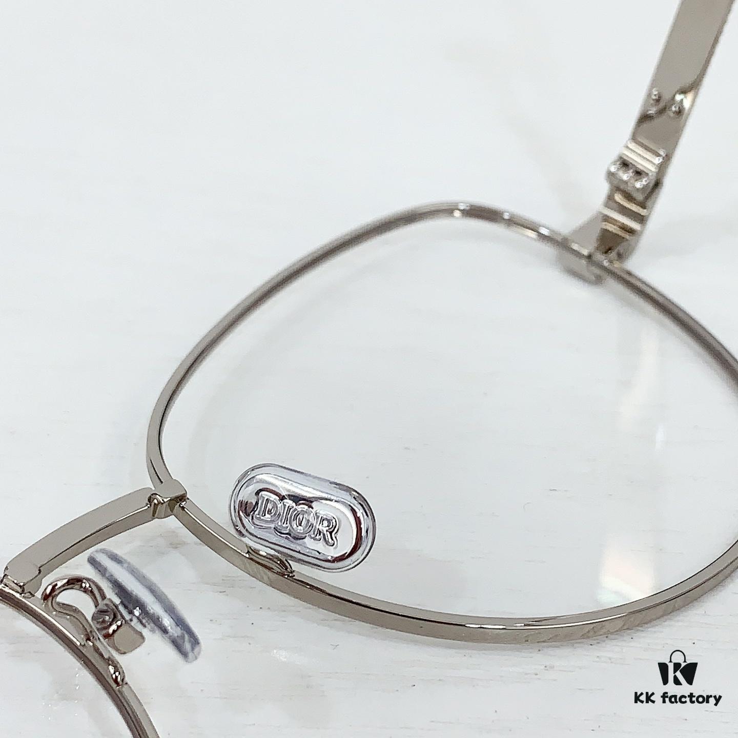 130 High-Quality Original Nose Pads, Comparable to Dior DIORCANNAGE B1F Metal Cannage Pattern Butterfly Temple Sunglasses