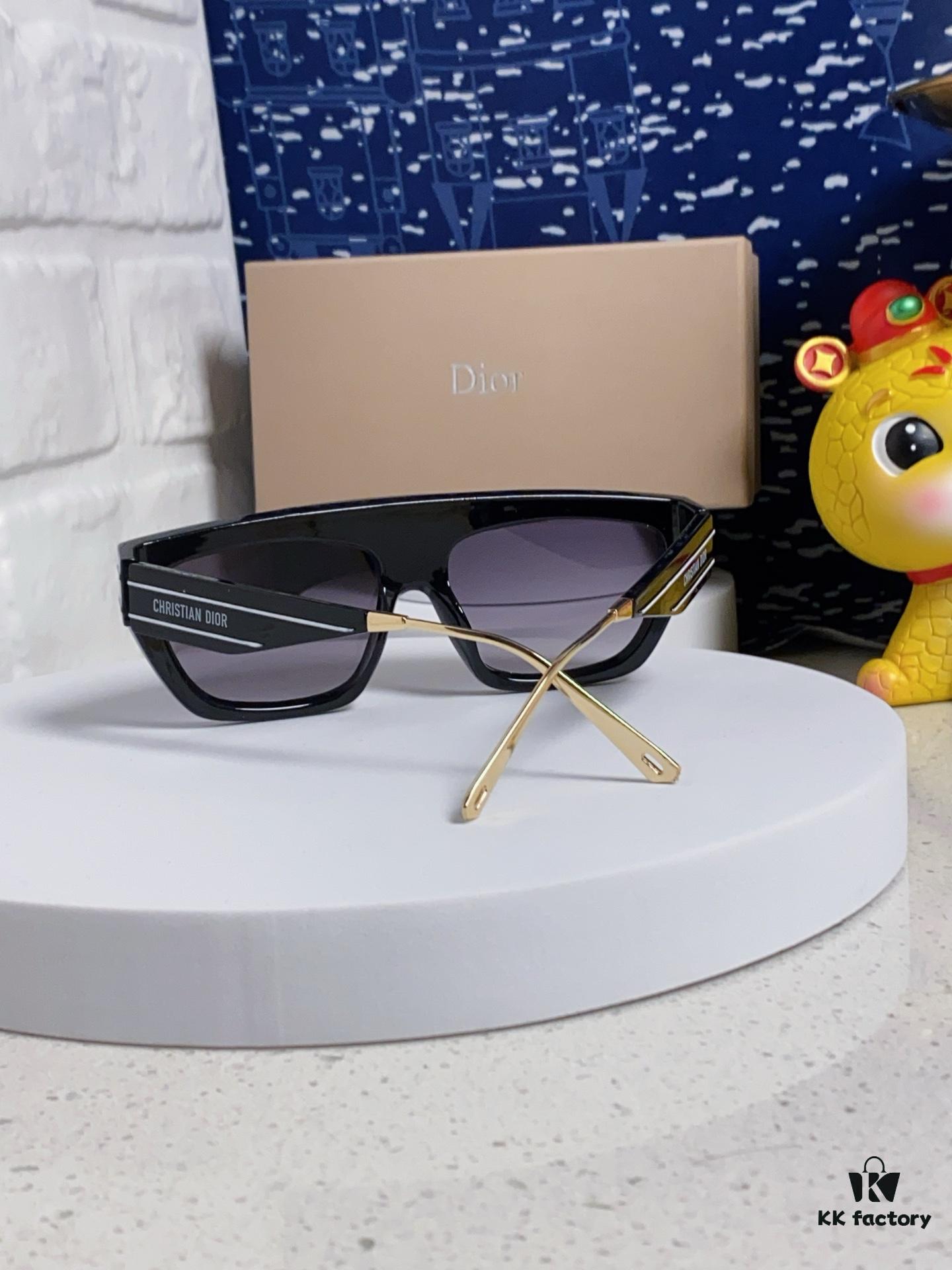 Dior 2025 Fashion New Arrival Sunglasses, High-Quality Stylish Acetate Square Frame UV Protection Women's Eyewear