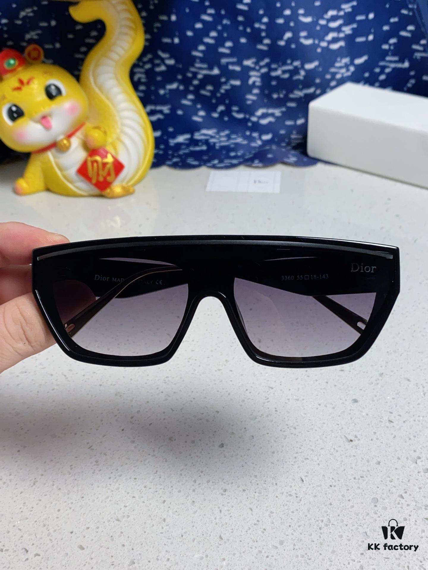 Dior 2025 Fashion New Arrival Sunglasses, High-Quality Stylish Acetate Square Frame UV Protection Women's Eyewear