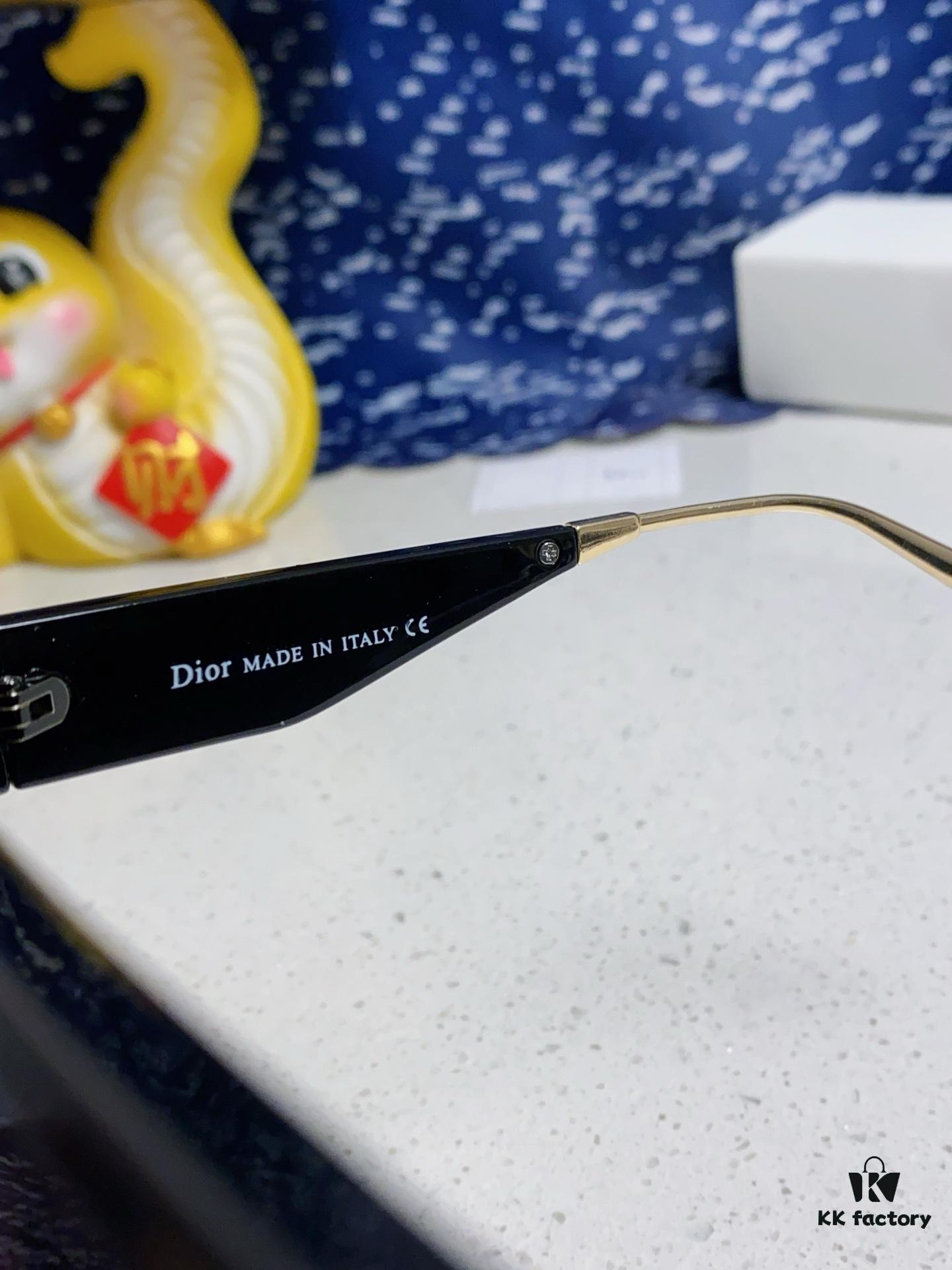 Dior 2025 Fashion New Arrival Sunglasses, High-Quality Stylish Acetate Square Frame UV Protection Women's Eyewear