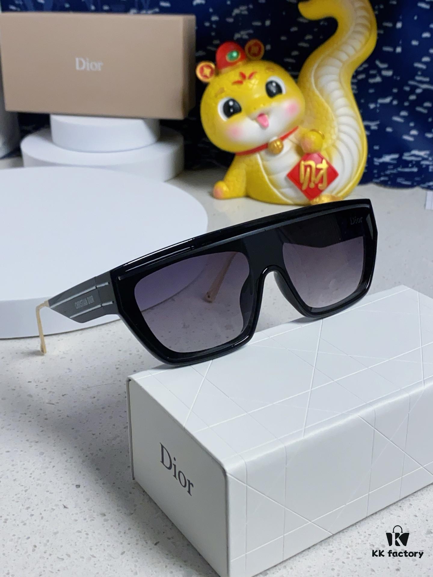 Dior 2025 Fashion New Arrival Sunglasses, High-Quality Stylish Acetate Square Frame UV Protection Women's Eyewear