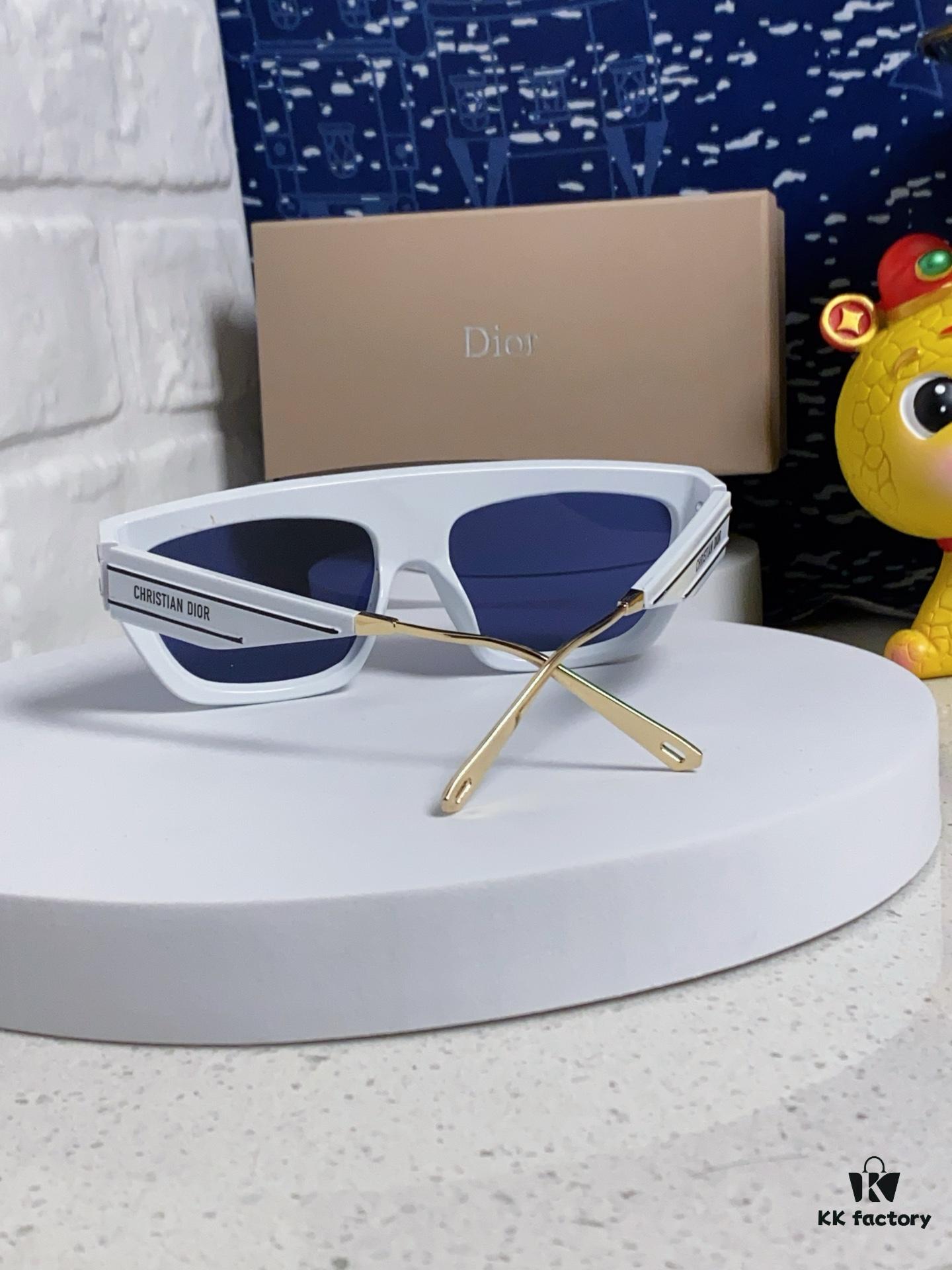 Dior 2025 Fashion New Arrival Sunglasses, High-Quality Stylish Acetate Square-Frame Women's Shades