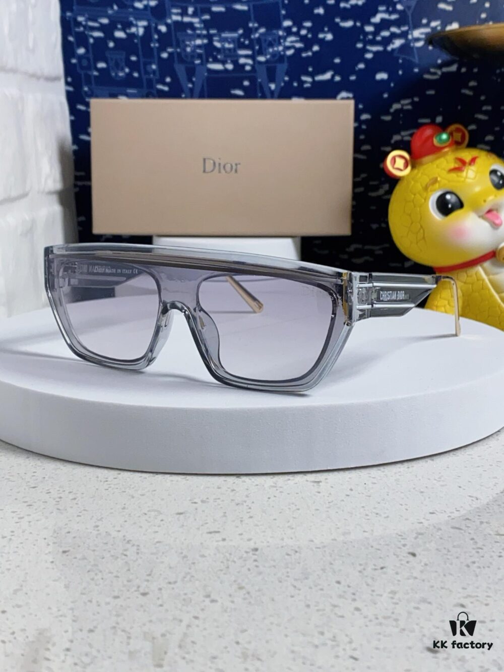 Dior 2025 Fashion New Arrival Sunglasses, High-Quality Stylish Acetate Square Frame UV-Protective Women's Shades