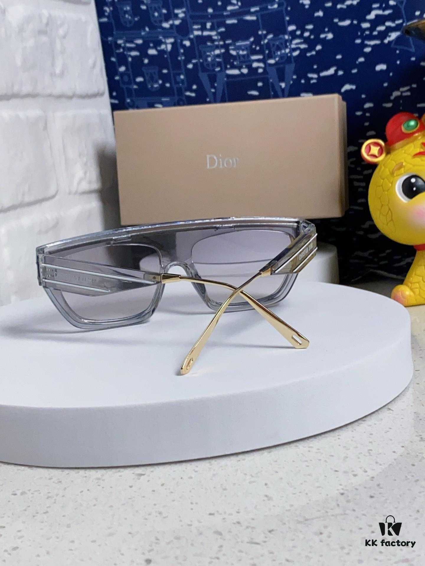 Dior 2025 Fashion New Arrival Sunglasses, High-Quality Stylish Acetate Square Frame UV-Protective Women's Shades