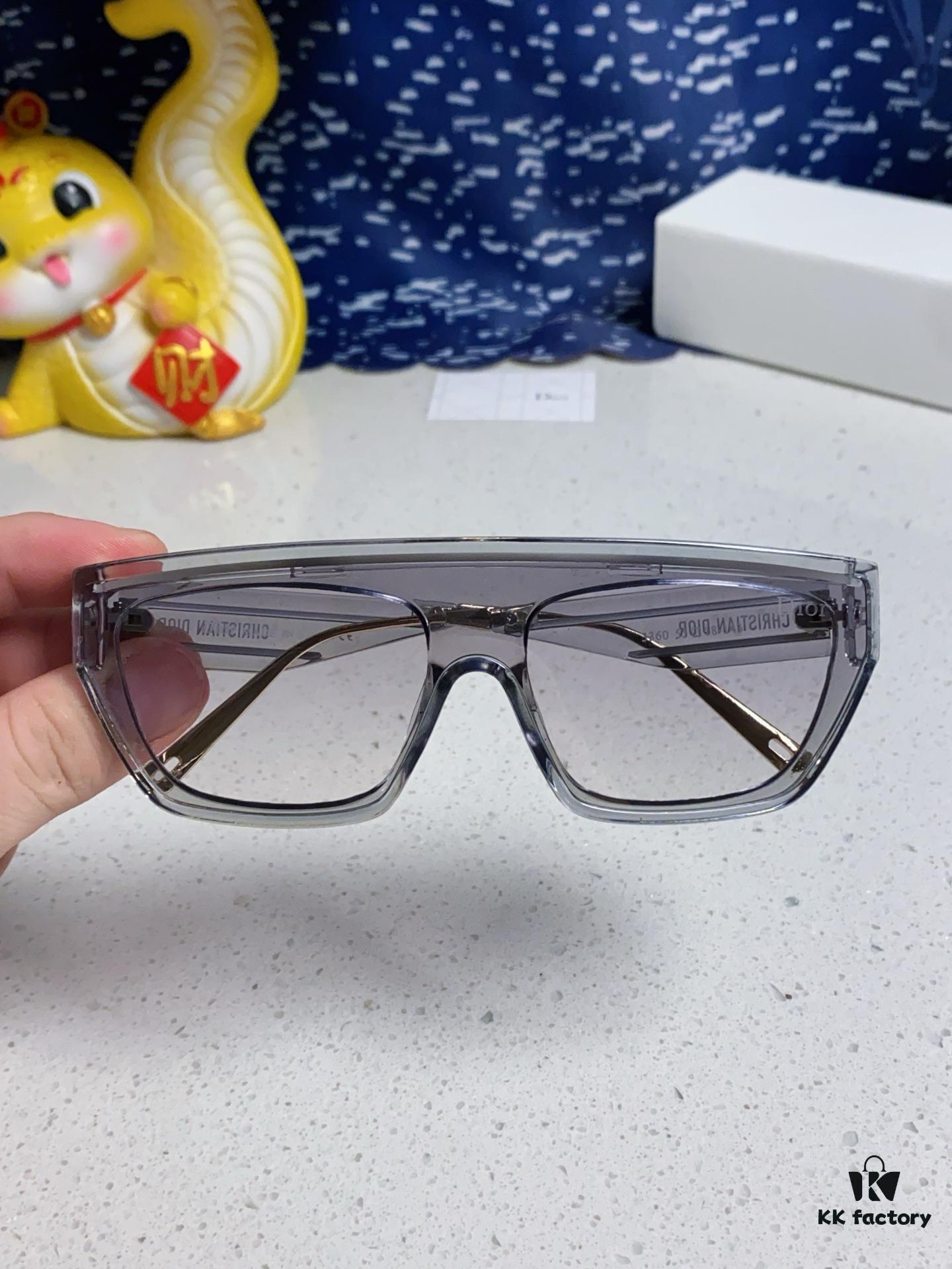 Dior 2025 Fashion New Arrival Sunglasses, High-Quality Stylish Acetate Square Frame UV-Protective Women's Shades