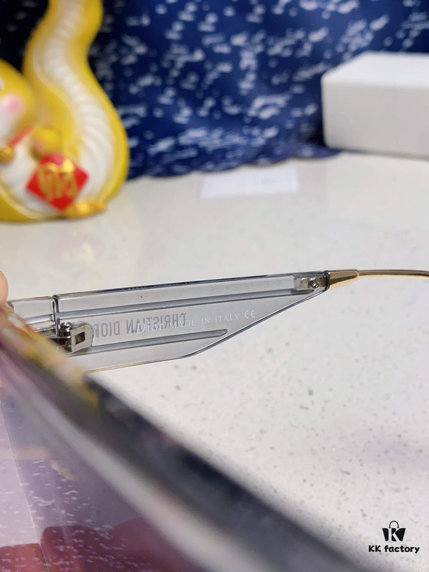 Dior 2025 Fashion New Arrival Sunglasses, High-Quality Stylish Acetate Square Frame UV-Protective Women's Shades