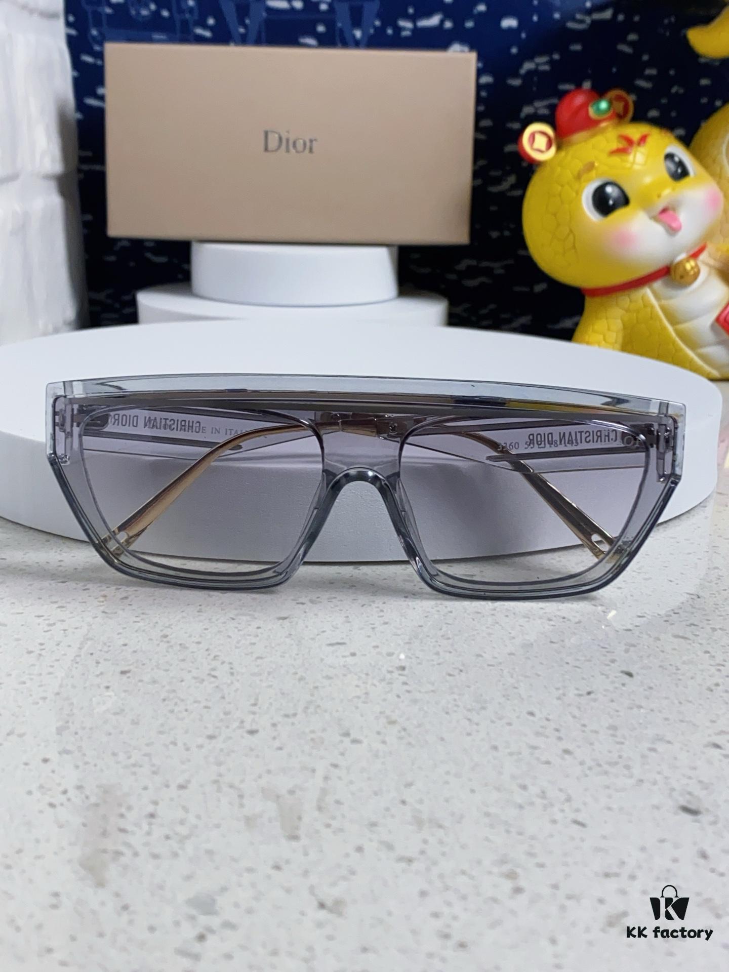Dior 2025 Fashion New Arrival Sunglasses, High-Quality Stylish Acetate Square Frame UV-Protective Women's Shades