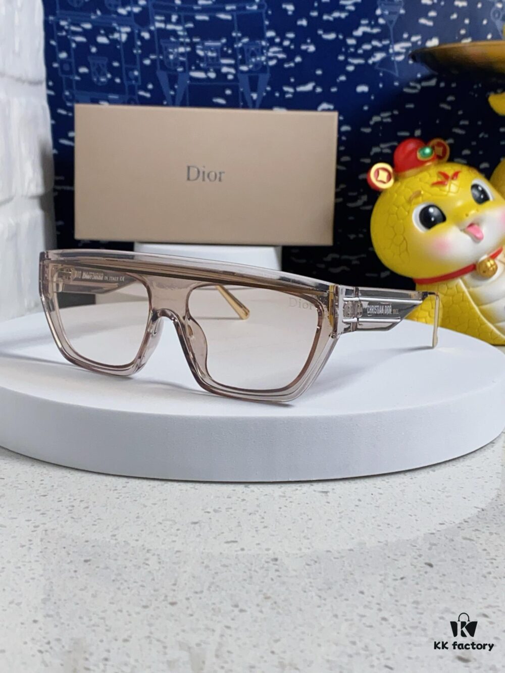 Dior 2025 Fashion New Arrival Sunglasses, High-Quality Stylish Unisex Acetate Square Frame Women's Sunglasses