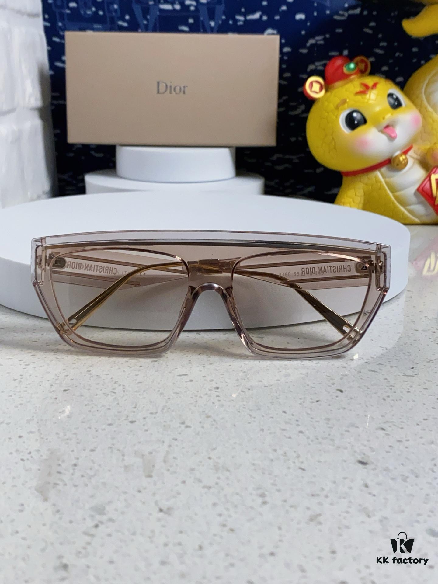 Dior 2025 Fashion New Arrival Sunglasses, High-Quality Stylish Unisex Acetate Square Frame Women's Sunglasses