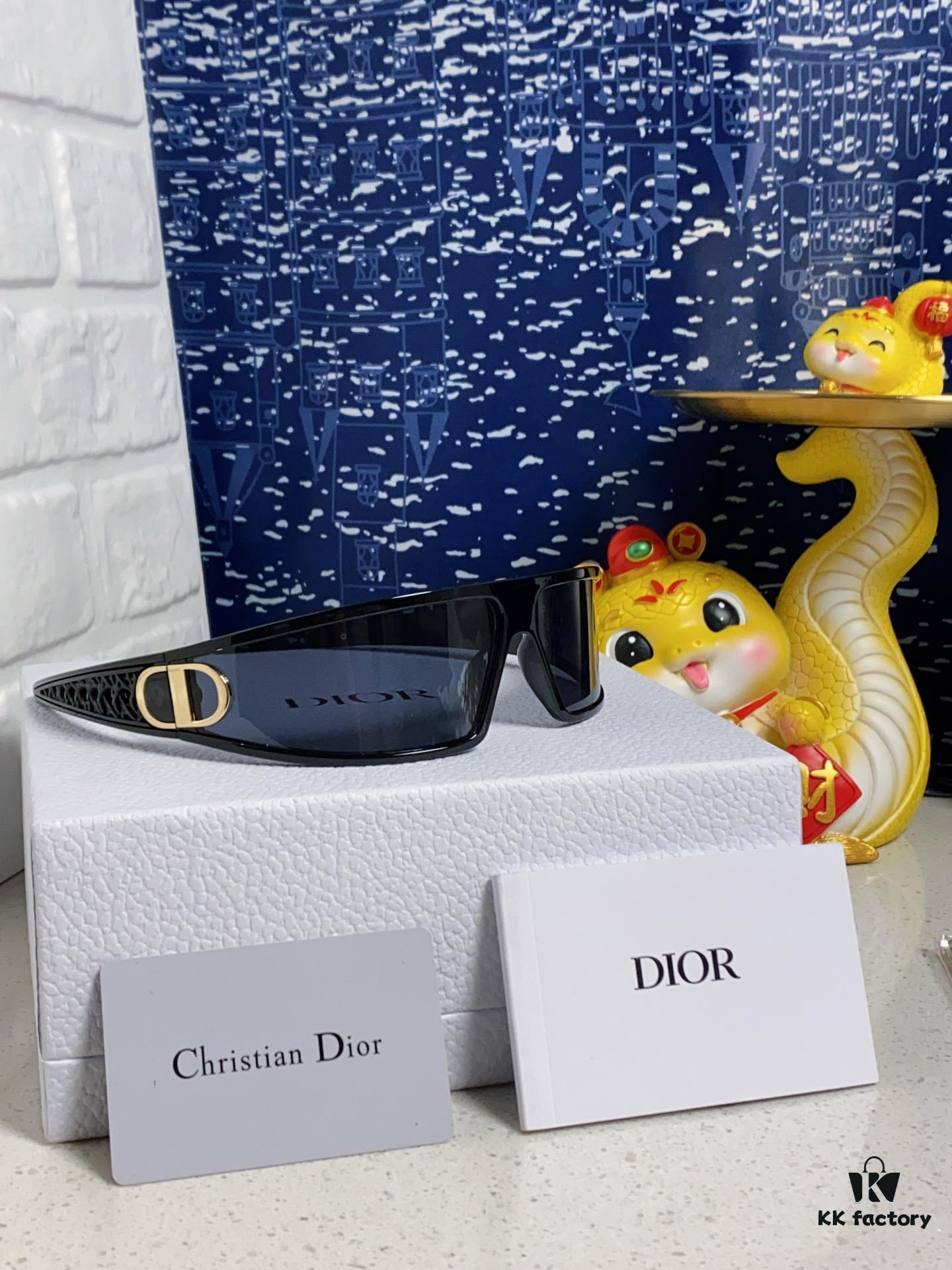 High-Quality Adjustable Dior 2025 New Arrival Sunglasses with Headband Universal Design, High-Version Release, Futuristic Pilot-Style Windproof Riding Sunglasses for Men and Women, Hip-Hop Disco Headband Glasses